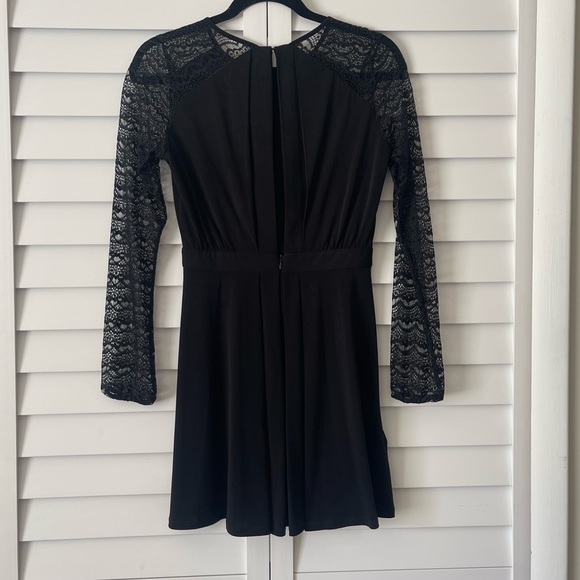 BCBGeneration Lace Sleeve Mini Dress - Picture 6 of 9